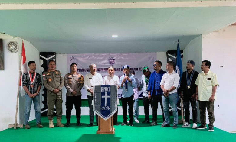 Konfercab ke-VIII GMKI Cabang Bacan: Jufri Bayar Dorong Generasi Muda Kreatif dan Inovatif.”